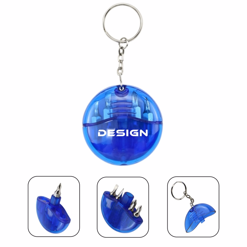 Round Keychain Tool Kit