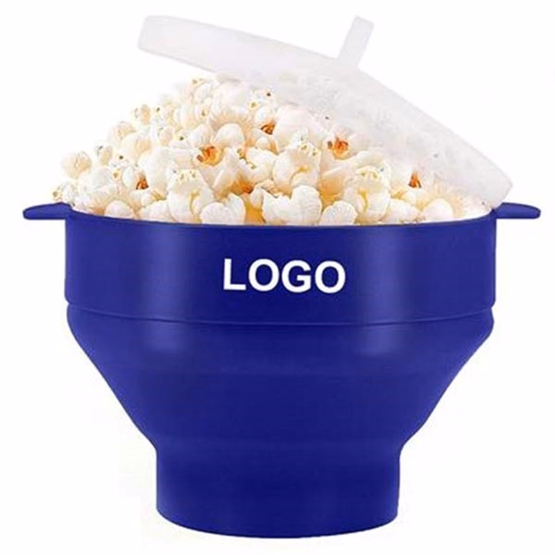 Kitchen Silicone Popcorn Bowls
