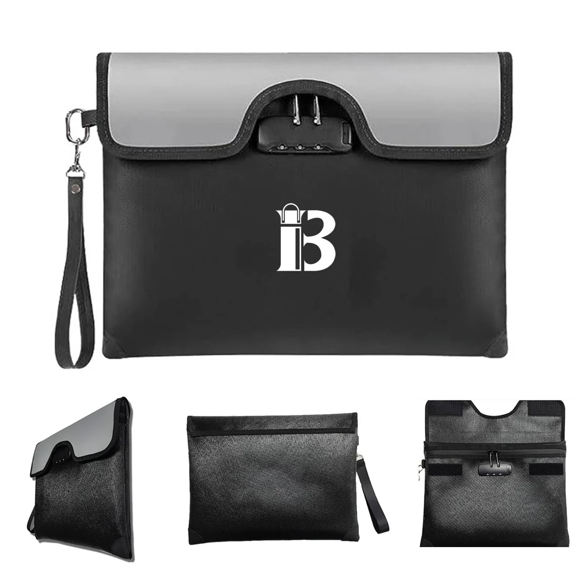 Fireproof Document Bag W/ Lock 1
