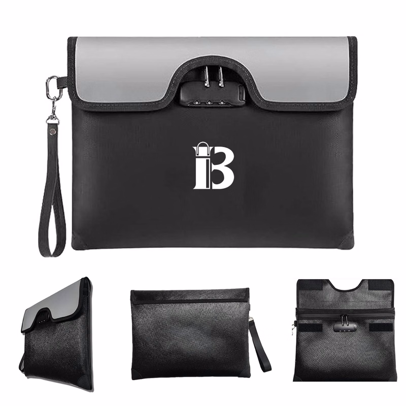 Fireproof Document Bag W/ Lock