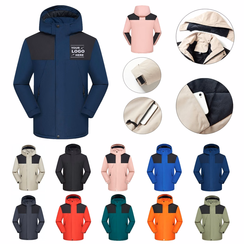 Unisex Hooded Windproof Jacket For Hiking