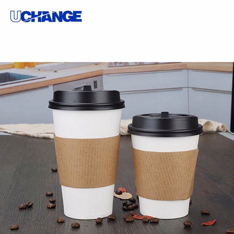 Disposable Coffee Cup Cover Sleeve