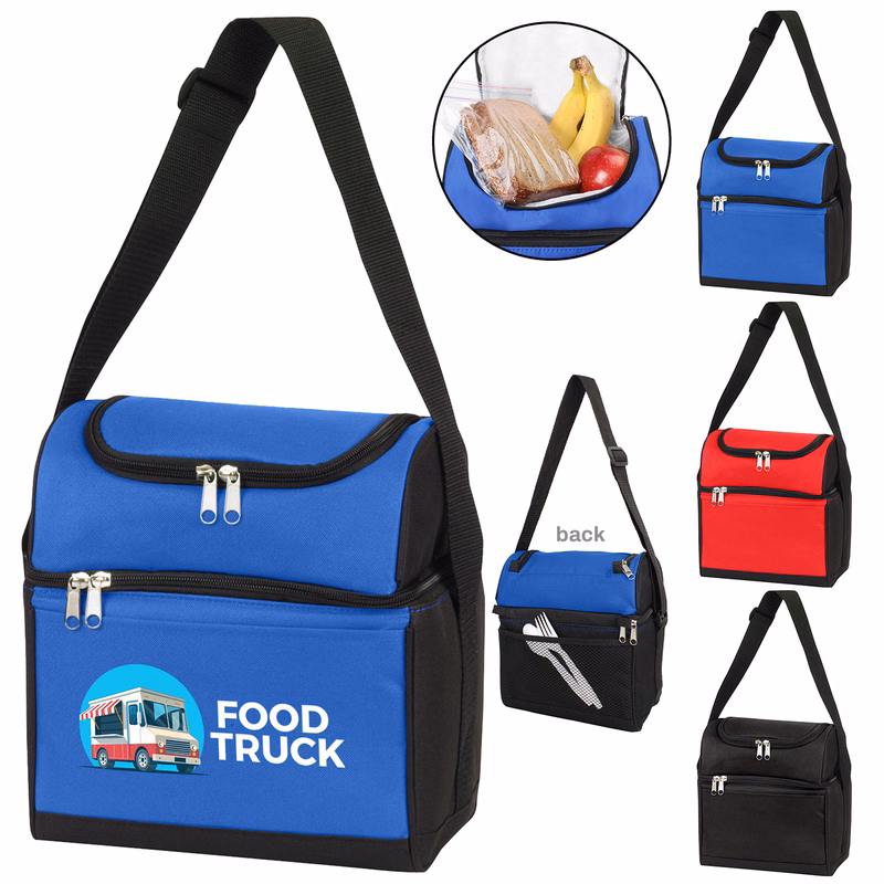 Double Compartment Cooler Bag