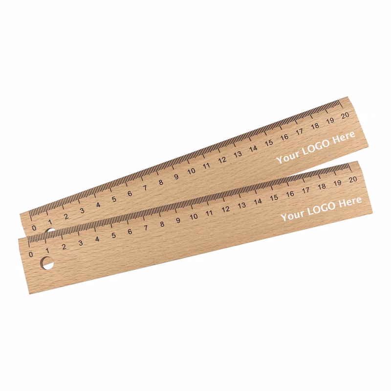 8" Wooden Ruler