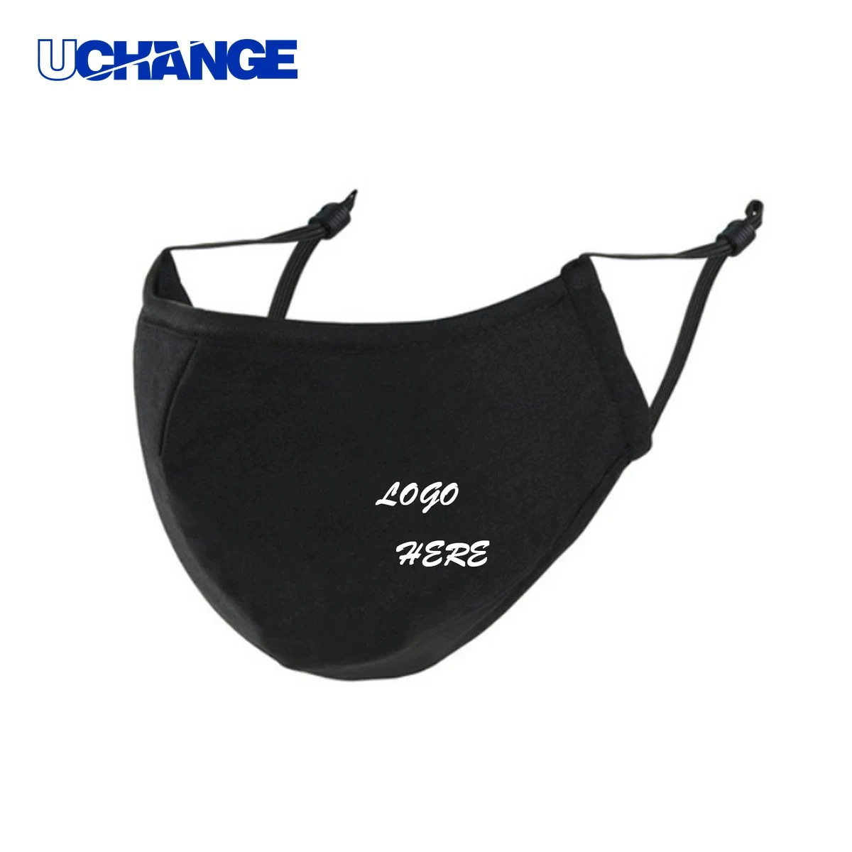 Three Layer Face Mask with Adjustable Ear Loops 1