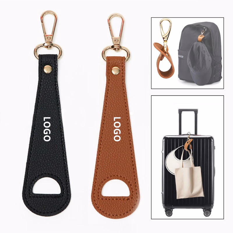 Pu Leather Hat Clip