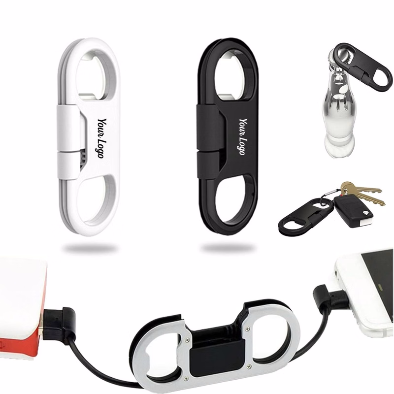 Multifunction Bottle Opener Cable Key Ring