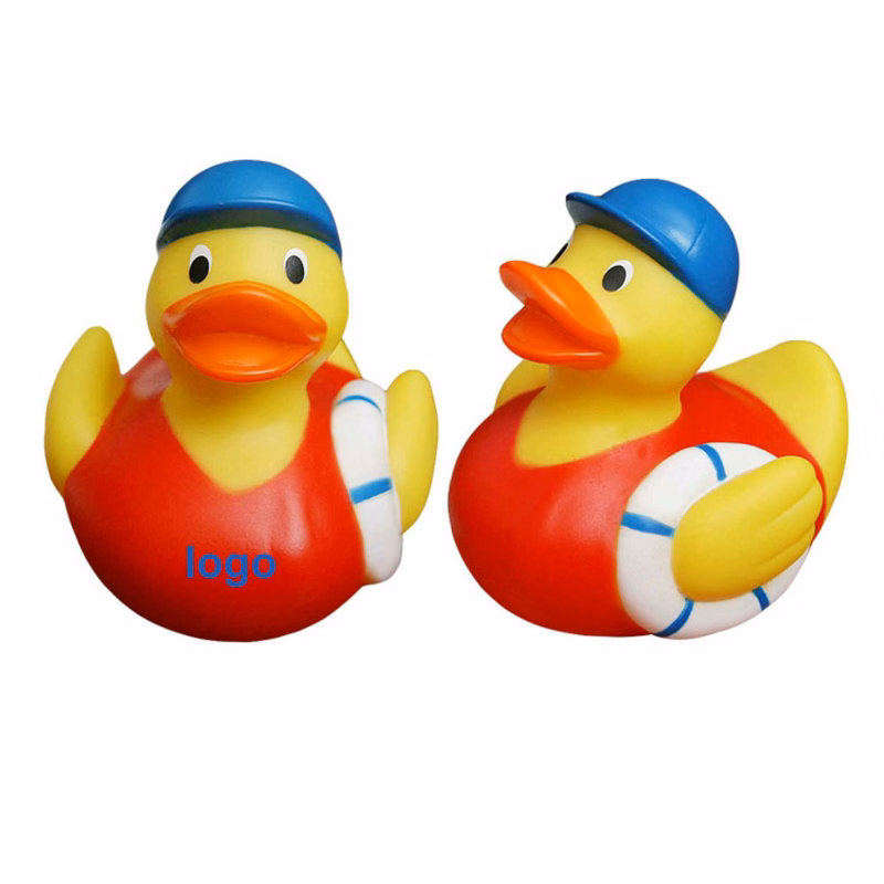 Rubber Duck with Swim Ring