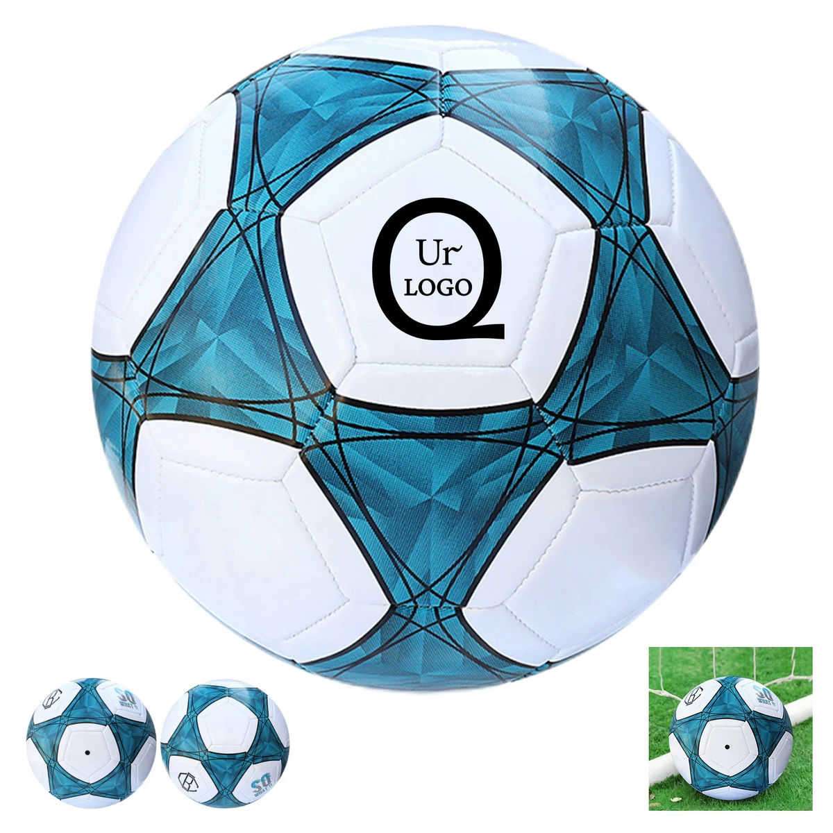 No.5 Blue Pentagons Football 1