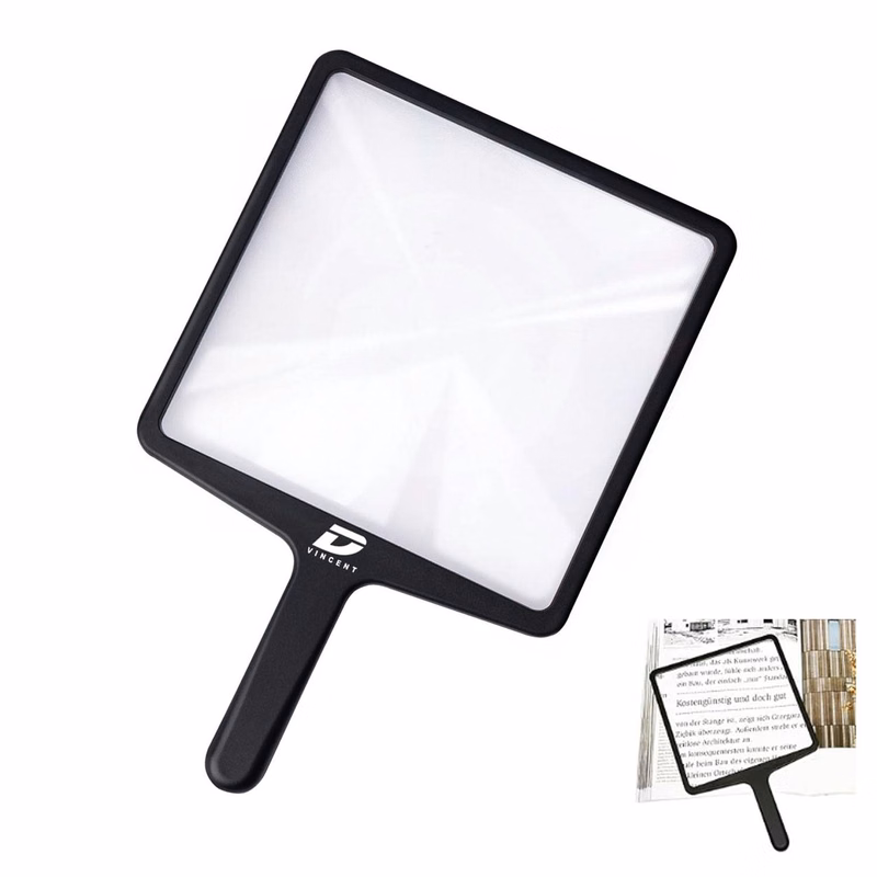 Acrylic Handheld Text Reading Magnifying Glass