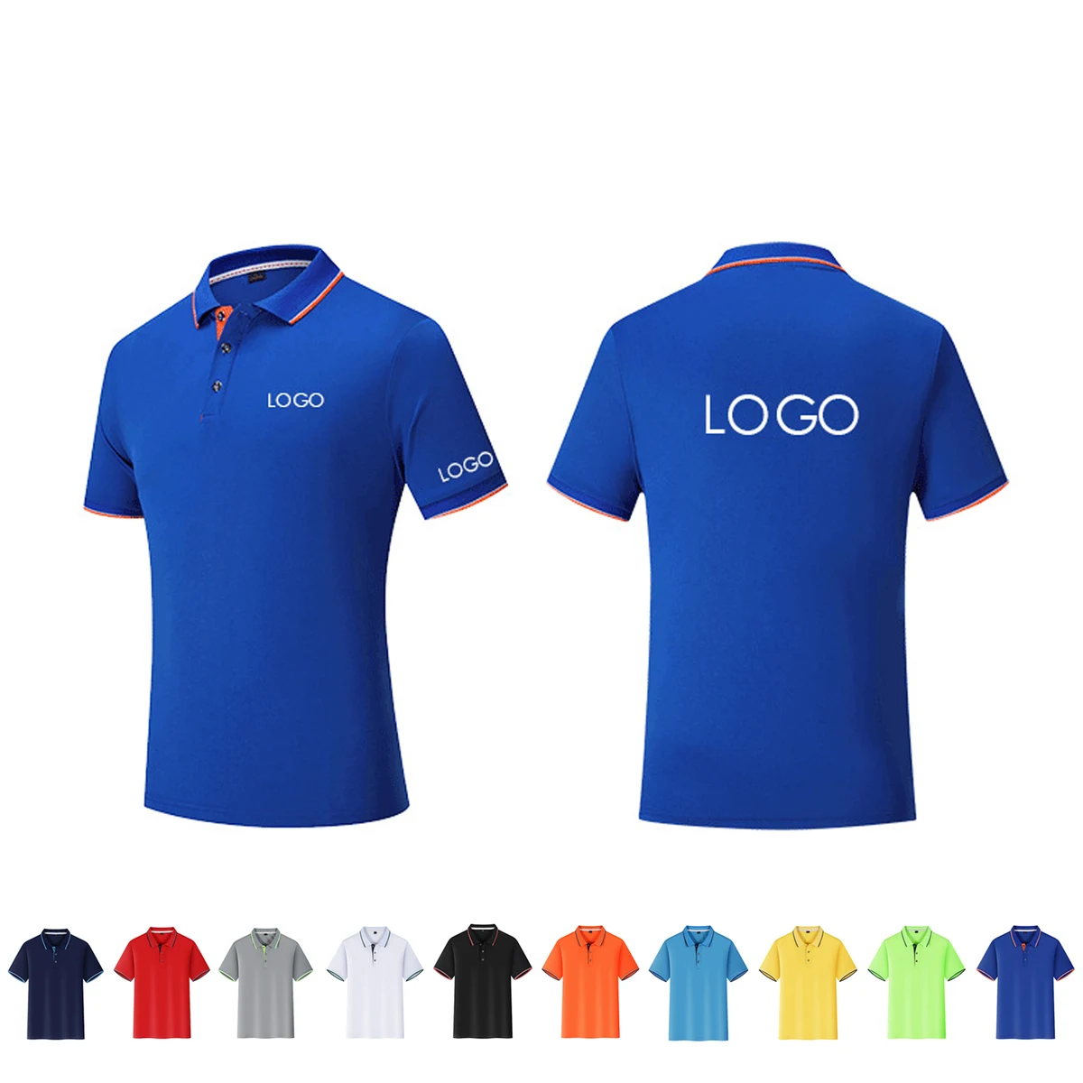 Economic Short Sleeve Team Clothing Polo Shirt 1