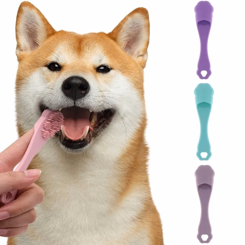 Pet Silicone Finger Toothbrush