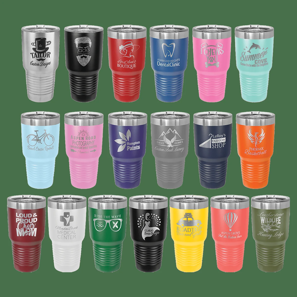 Polar Camel 30 oz. Ringneck Insulated Tumbler w/Slider Lid 1