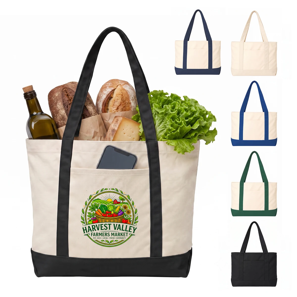 14 Oz Cotton Canvas Tote 1