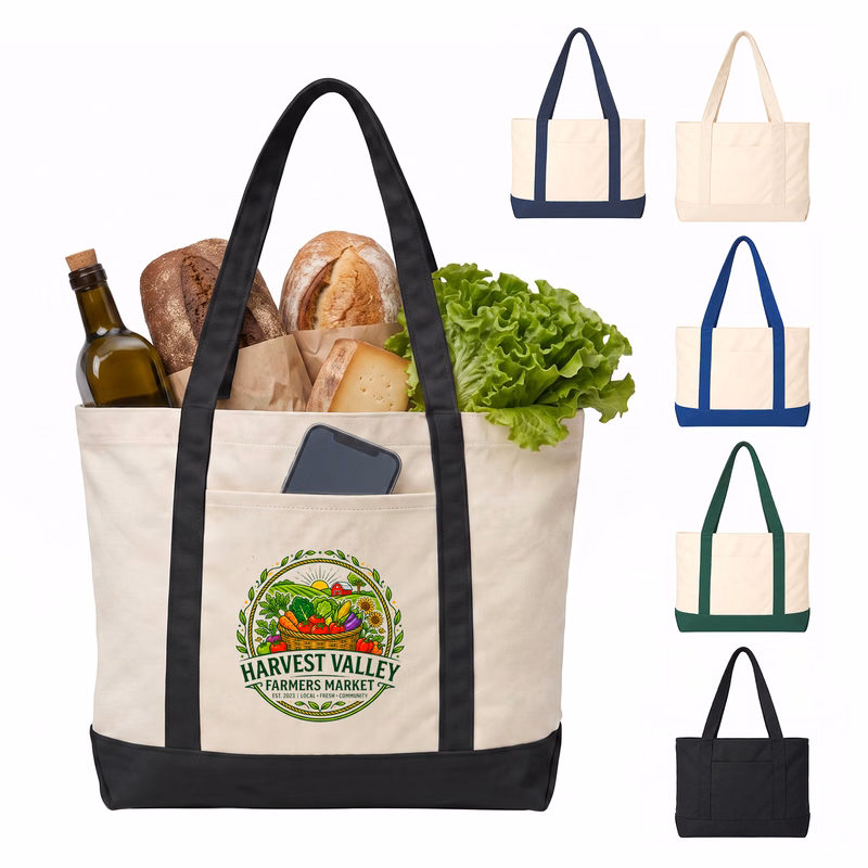 14 Oz Cotton Canvas Tote