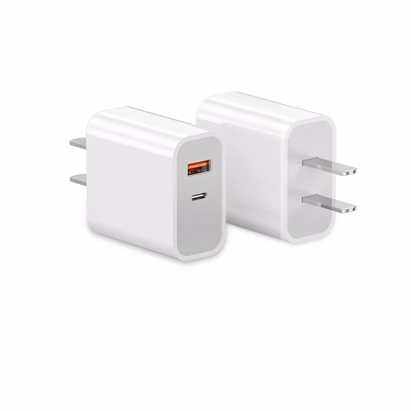 20W Multi-Port Usb Charger with USB-C Plug