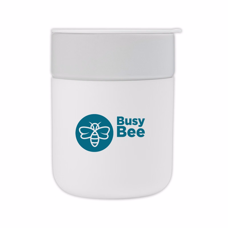 11 oz Turner Ceramic Tumbler with Sip Thru Lid