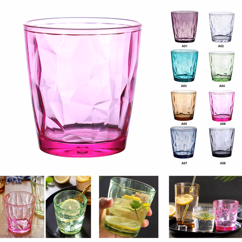 310ml Unbreakable Premium Drinking Glasses