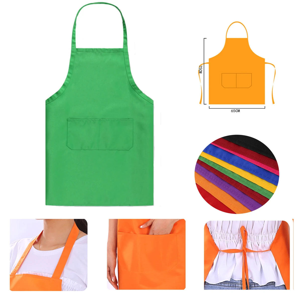 Waterproof And Antifouling apron 1