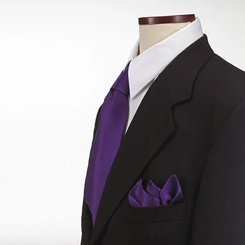 Purple Pocket Squares Poly 1