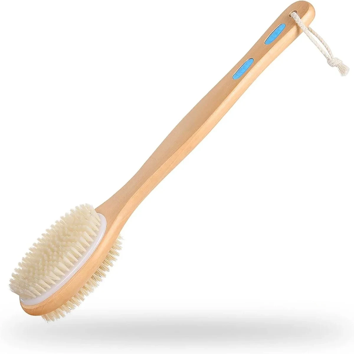 Pure Natural Lotus Wood Bath Brush 1