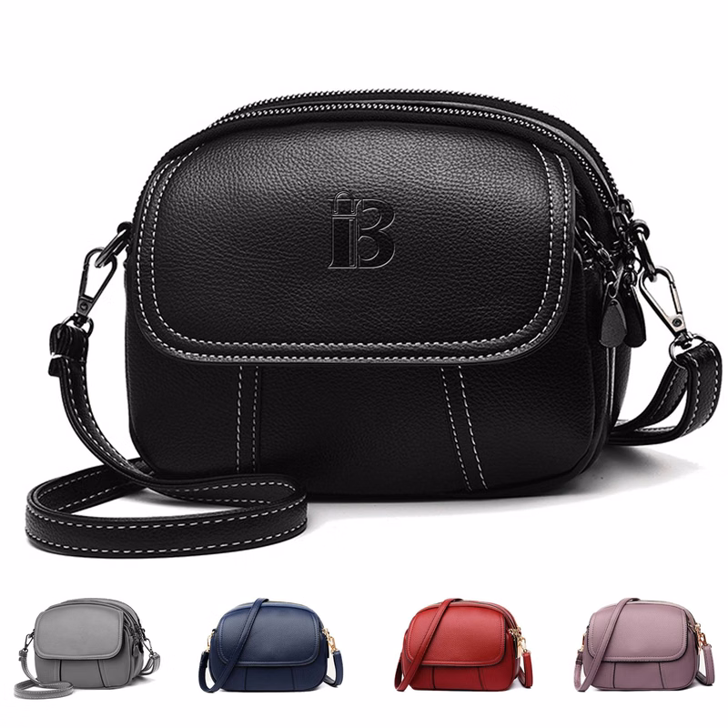 Women's PU Leather Casual Chic Shoulder Crossbody Bag