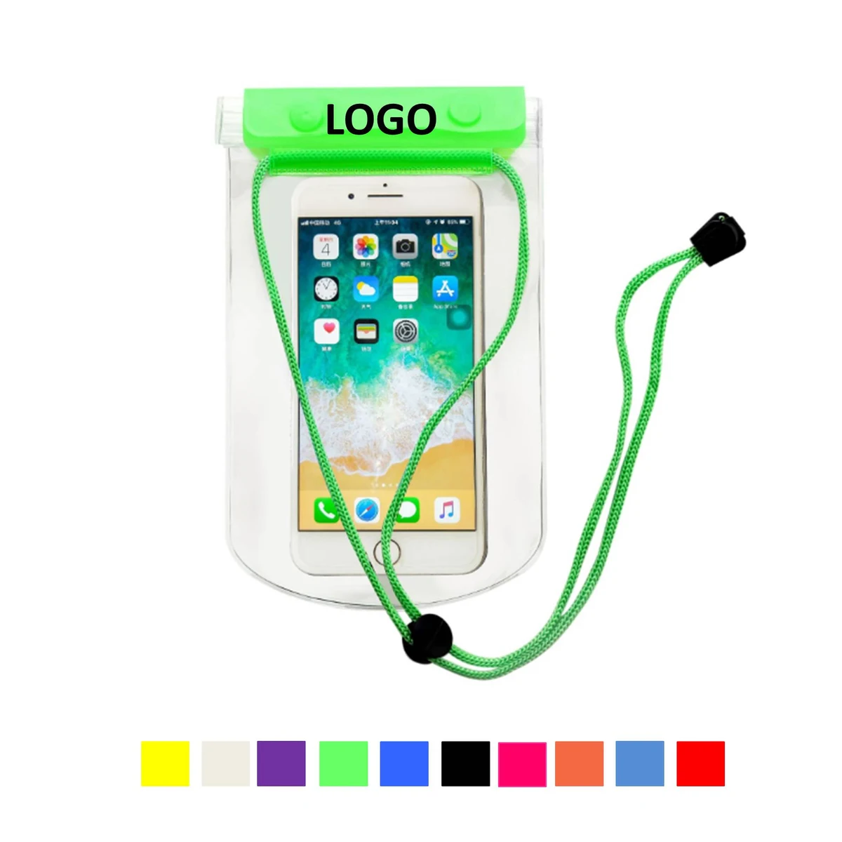 Transparent Waterproof Cellphone Pouch 1