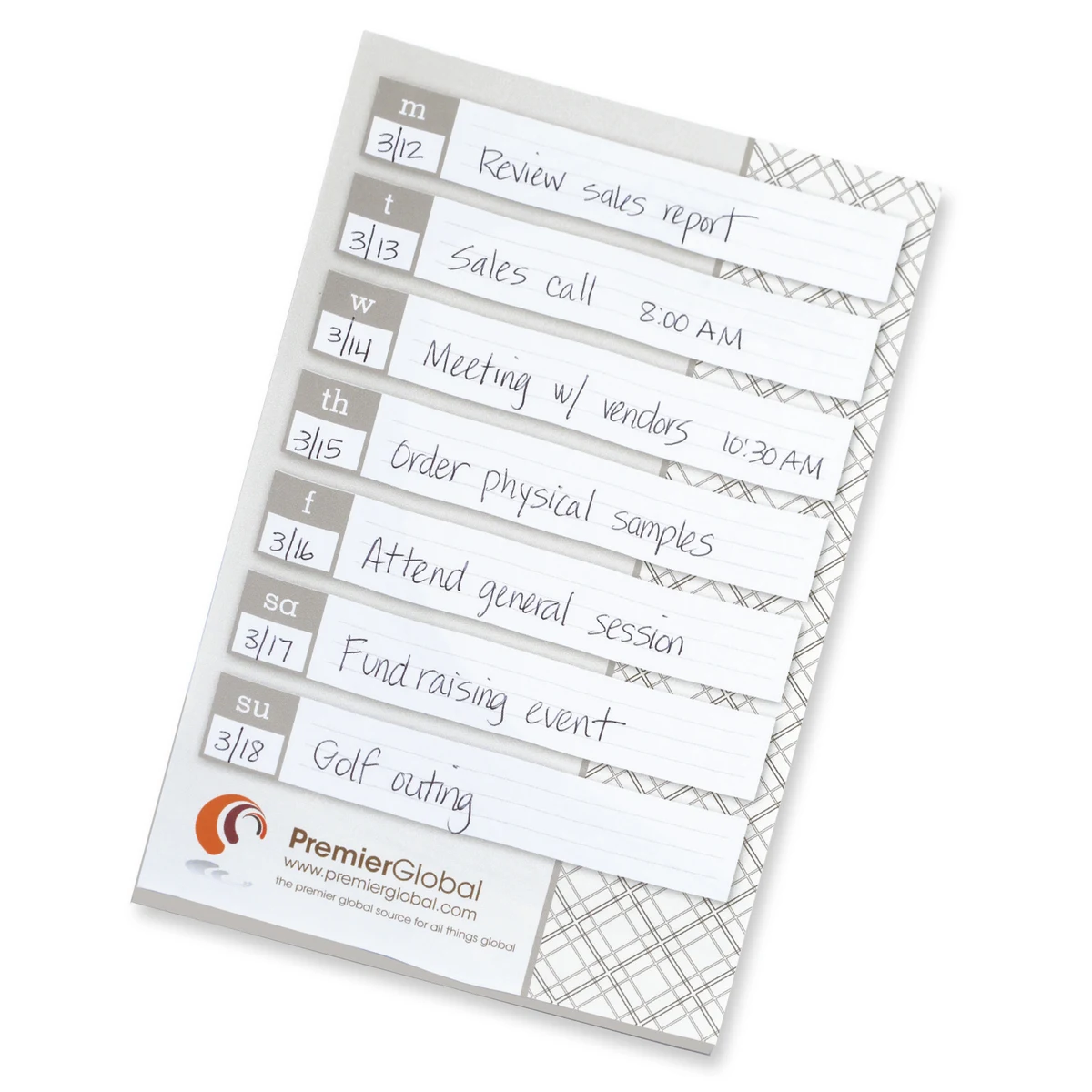 Souvenir® Sticky Note™ 6" x 9" Large Pad, 50 sheet 1