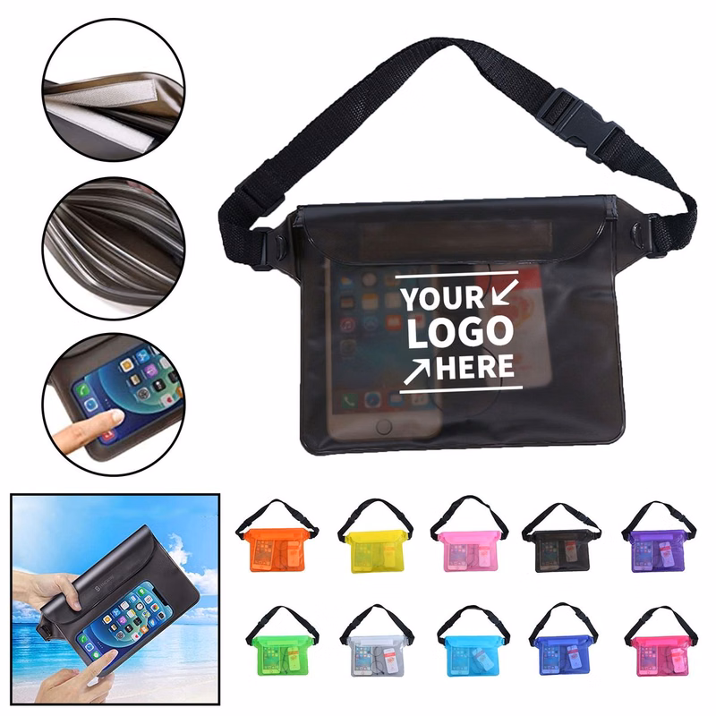 Clear Waterproof PVC Fanny Pack