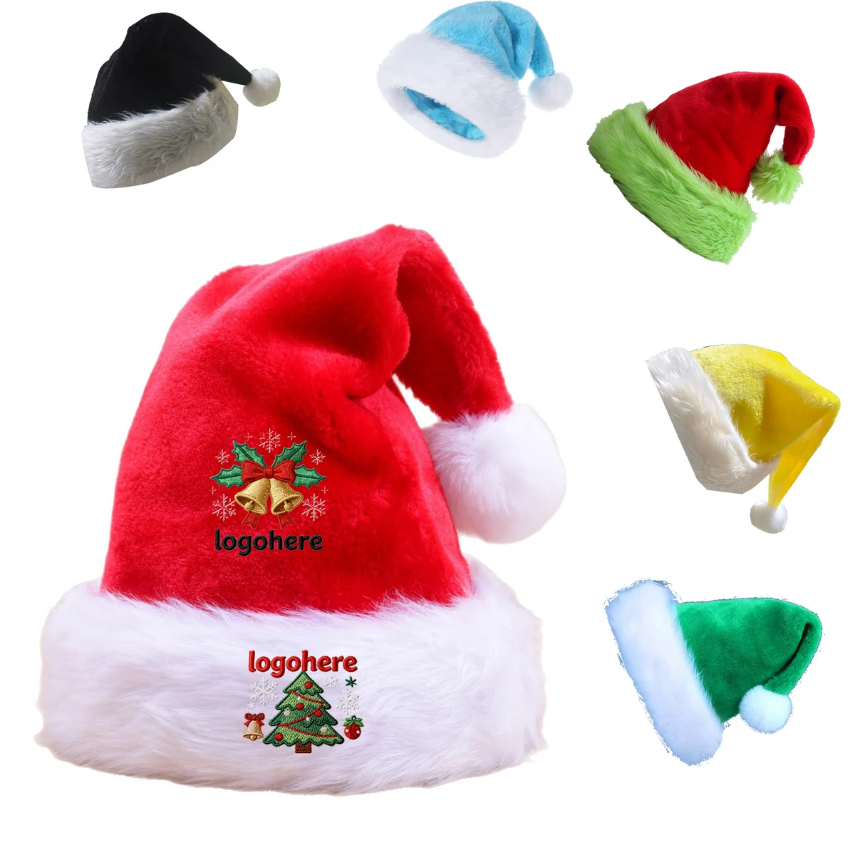MOQ 50 Soft Santa Hat 1