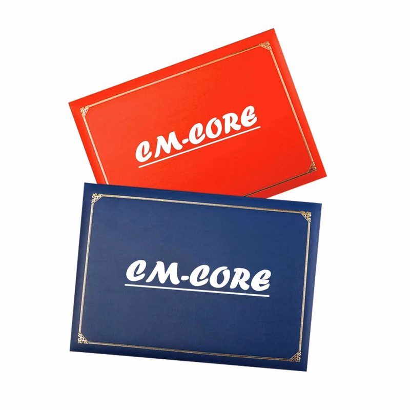 Smooth soft Leather Imprinted Diploma Cover