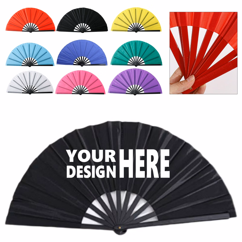 Handheld Hand Fan with Folding Design