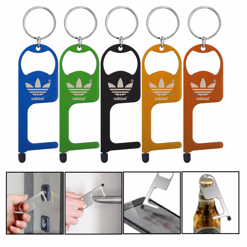 PPE No-Touch Door/Bottle Opener with Stylus