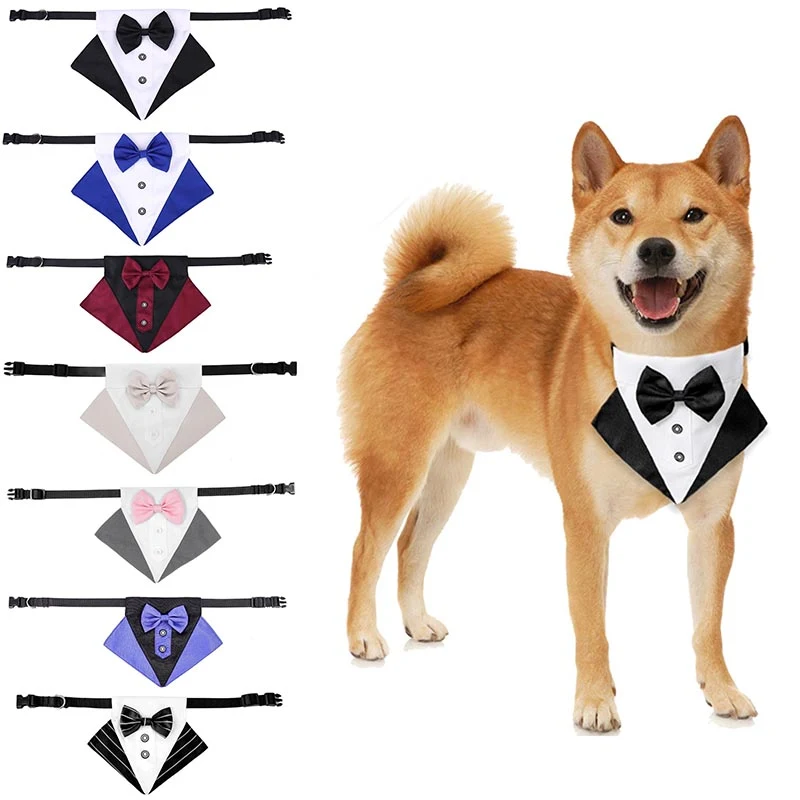 Dog Bandana Pet Triangle Bibs Scarfs 1