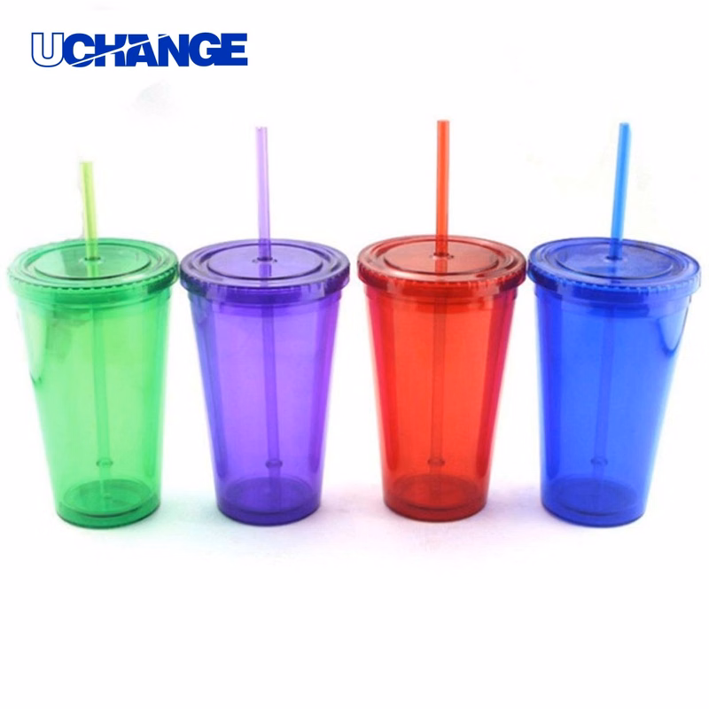 Double Walled Plastic Sippy Cup Container