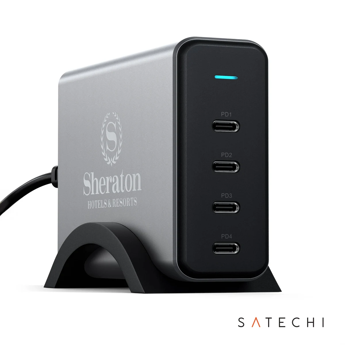 SATECHI® 165W USB-C 4-Port PD GaN Charger 1