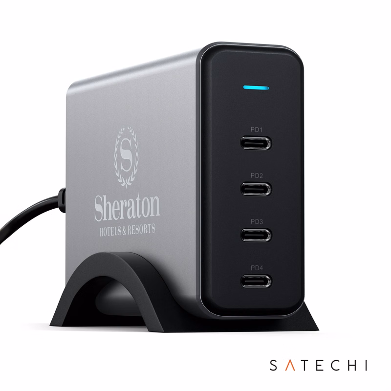 SATECHI® 165W USB-C 4-Port PD GaN Charger
