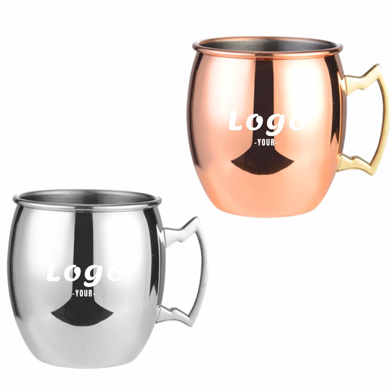18oz Copper Coated Moscow Mule Mug