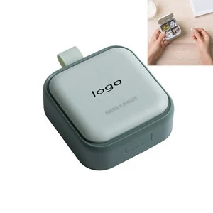 Compact 4 Compartment Pill Box 1