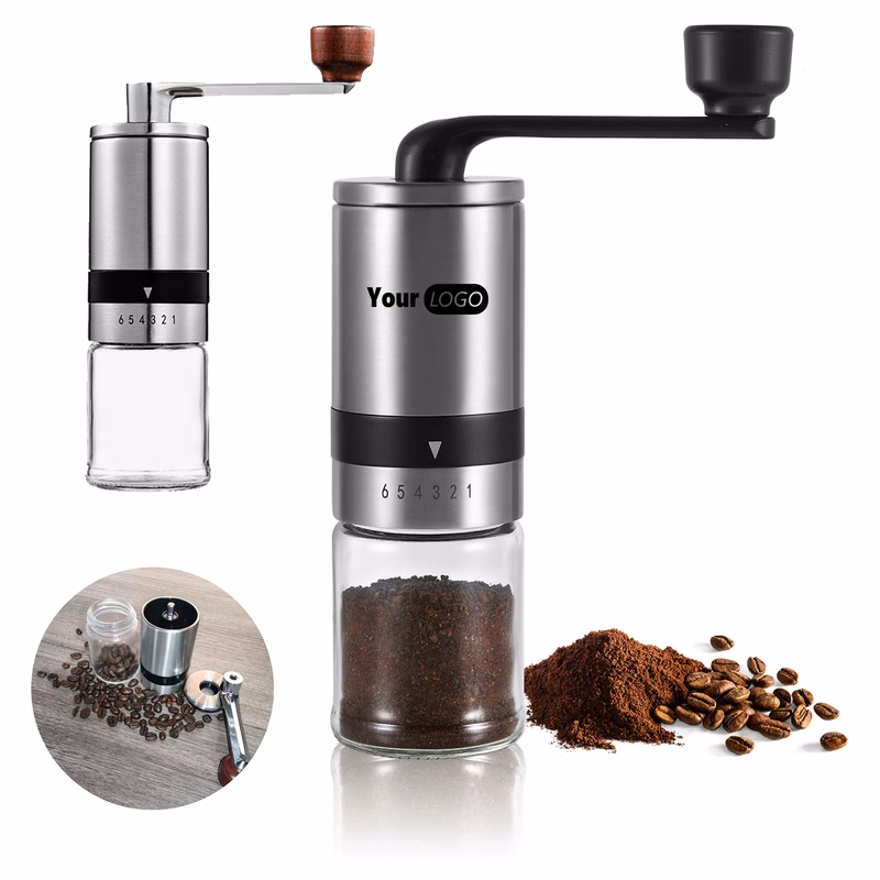 Stainless Steel Manual Coffee Bean Grinder