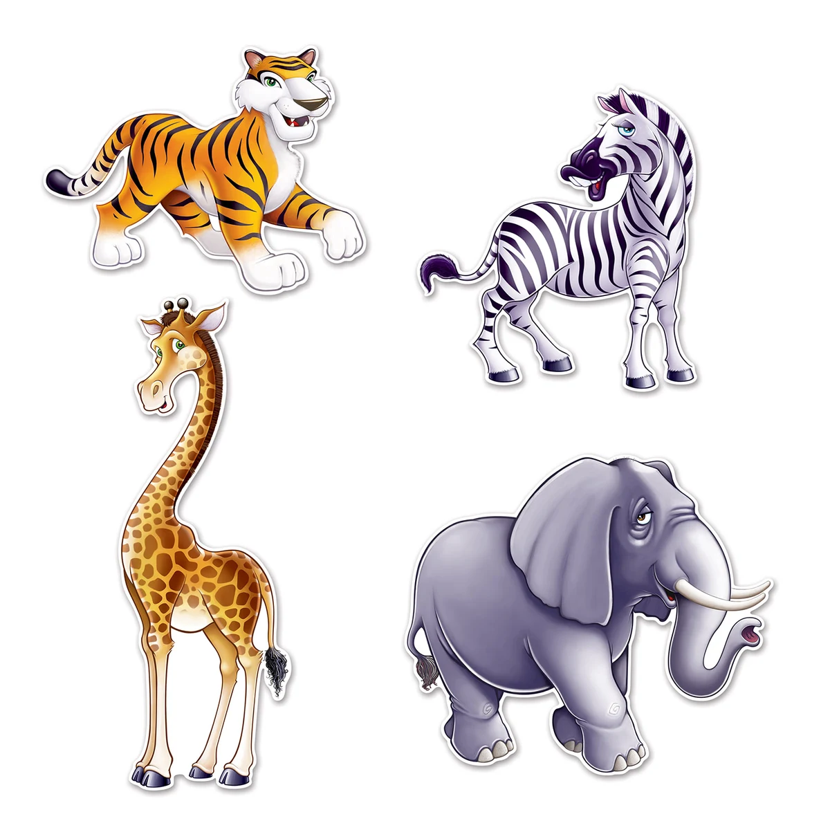 Jungle Animal Cutouts 1