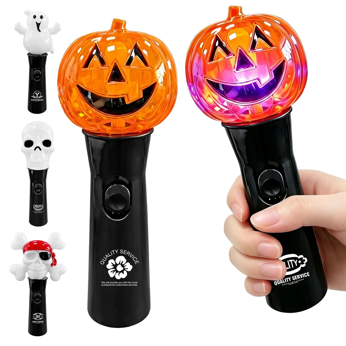 LED Halloween Glow Wands, Light?Up Party Flash Sticks for Holiday Giveaways 1