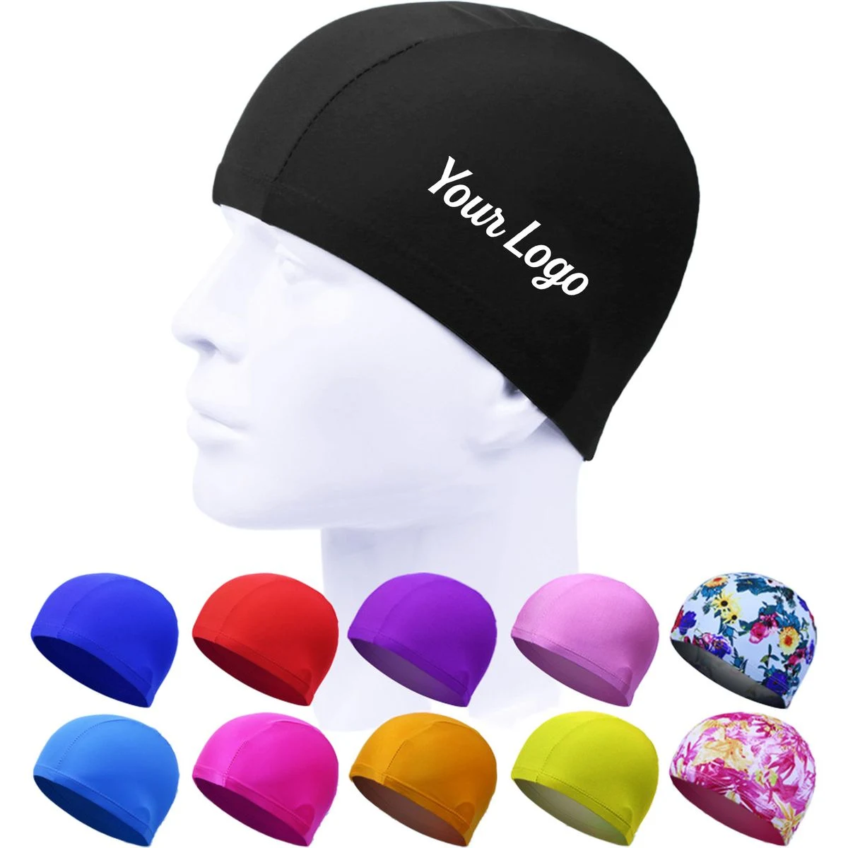 Lightweight Cloth Swim Cap 1