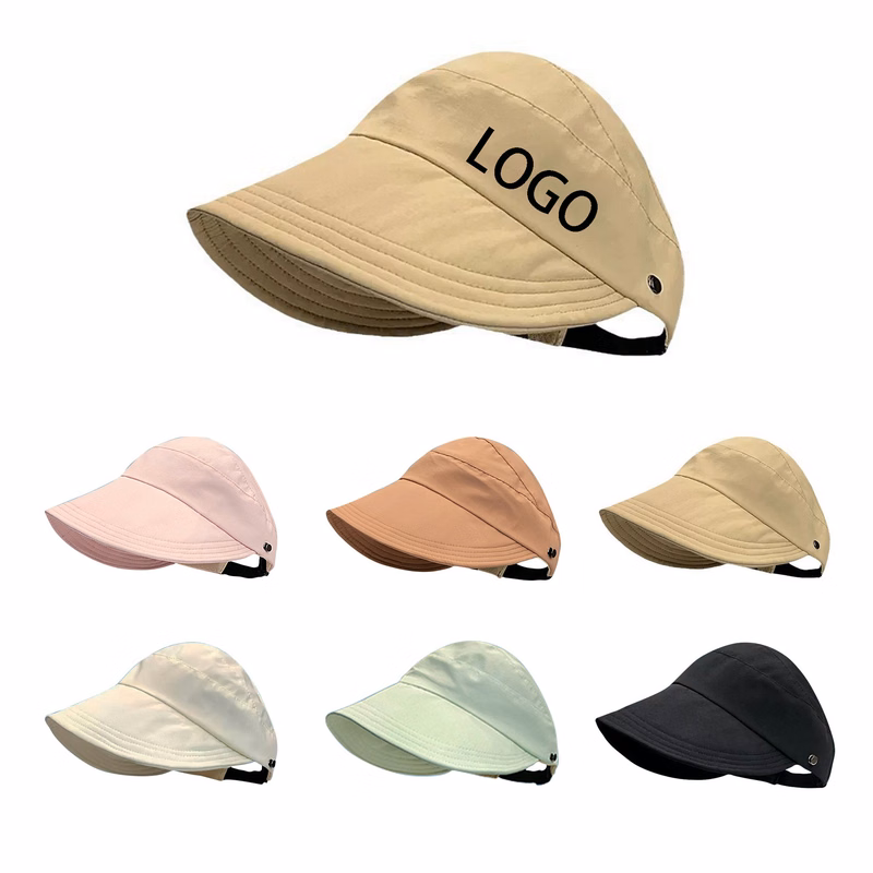 Empty Top Wide Brim Sun Hat