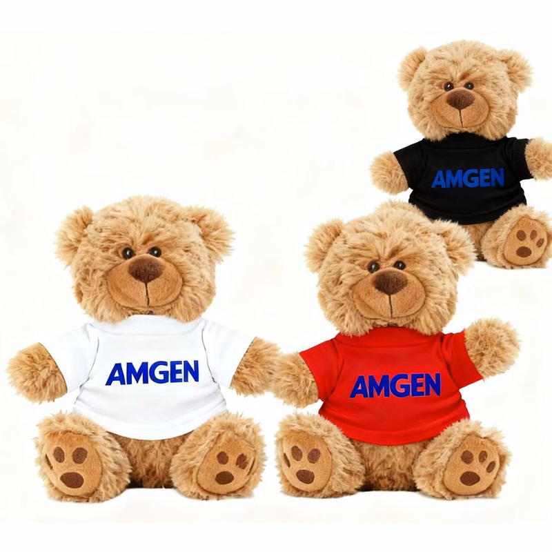 Toy Bear With Choice of T-Shirt Color