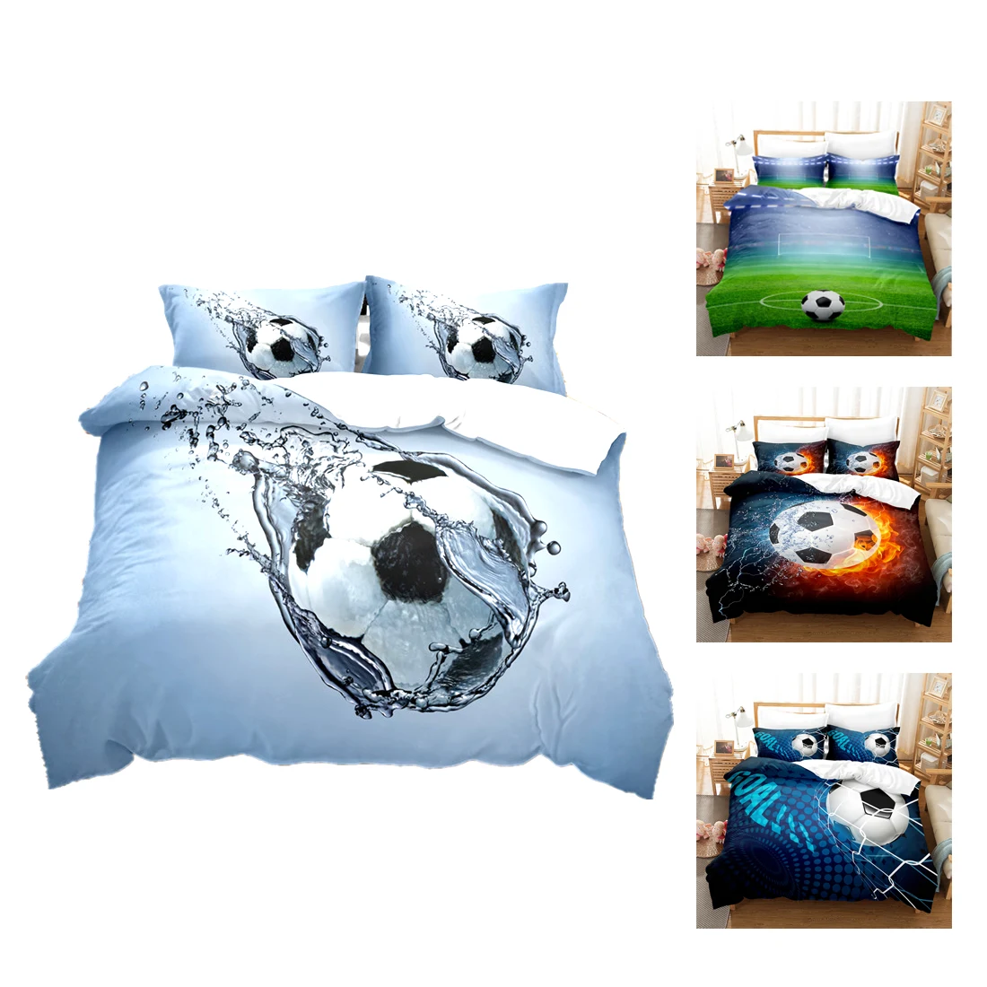 Comforter sets with 2 pillow cases 1