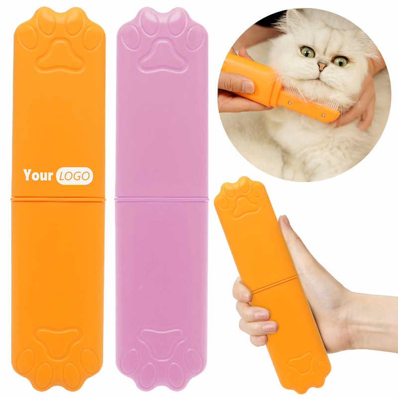 Plastic Pet Cleaning And Hair Removal Comb