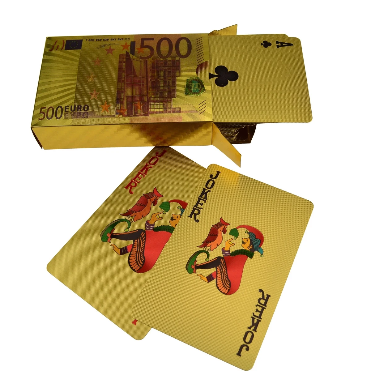 Waterproof Gold/Silver Foil Playing Cards 1