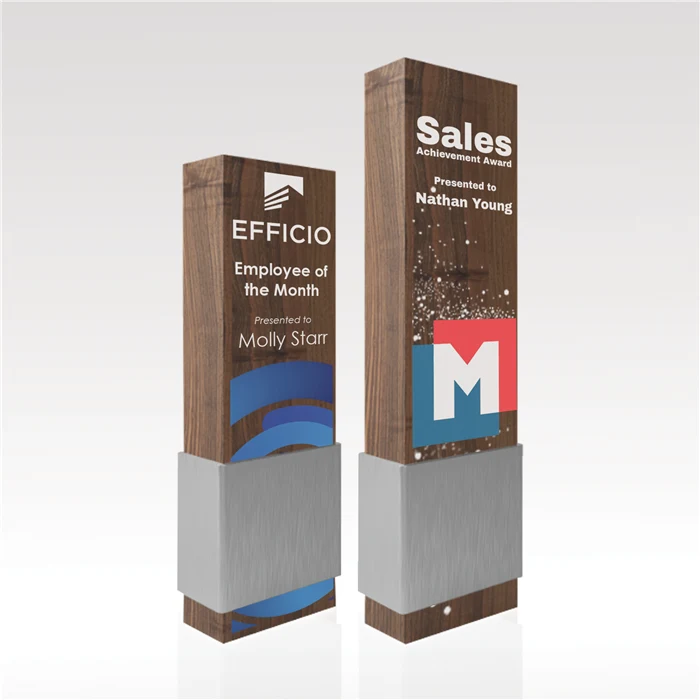 Rectangular Walnut 1
