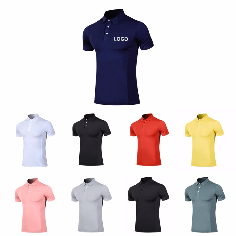 Men's Polo Shirt Moisture Wicking Quick Dry